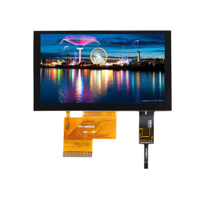 Goede prijs. 5.0“ het Capacitieve Touche screen van de RADERTJEfpc TFT LCD Vertoning 300cd/M2 800*480 ST5625 online