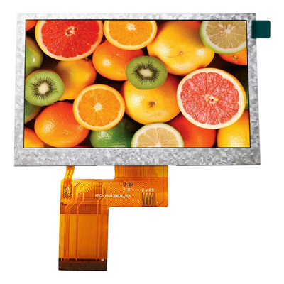 Goede prijs. 4.3inch horizontaal TFT LCD-Comité met Weerstand biedend Capacitief Touch screen online